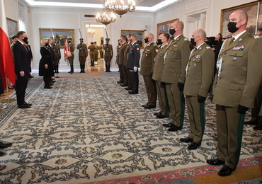 Prezydent wręczył nominacje generalskie. "11 listopada to w każdym roku wyjątkowa data"