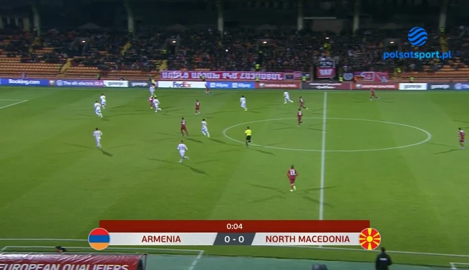 Armenia - Macedonia Północna 0-5 - SKRÓT. WIDEO (Polsat Sport)