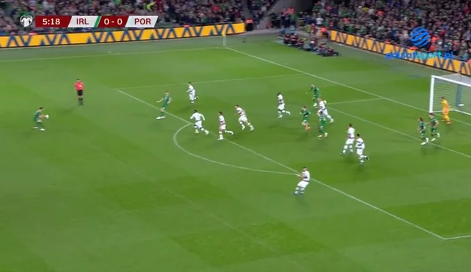 Irlandia - Portugalia 0-0 - SKRÓT. WIDEO (Polsat Sport)