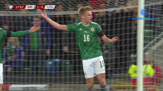 Irlandia Północna - Litwa 1-0 (1-0). 

Bramka: Benas Satkus 18 (s).

Irlandia Północna: Peacock-Farrell – McNair, J. Evans, Cathcart – Dallas, McCann, S. Davis, Saville (70. C. Evans), Ferguson (70. Lewis) – Magennis (78. Taylor), Washington (88. Jones).
Rezerwowi: Hazard, Southwood – McGinn, Whyte, Jones, Lewis, T. Flanagan, Brown, C. Evans, Galbraith, Bradley, Taylor.

Litwa: Šetkus – Vaitkūnas, Šatkus, Dapkus (75. Gašpuitis), Barauskas – Megelaitis (86. Armanavičius), Cernych – Lasickas, Verbickas (86. Šimkus), Novikovas – Laukžemis (80. D. Kazlauskas).
Rezerwowi: Krapikas, Plūkas – Dubickas, Veliulis, D. Kazlauskas, Armanavičius, Šimkus, Gašpuitis, Kučys, G. Matulevičius.

