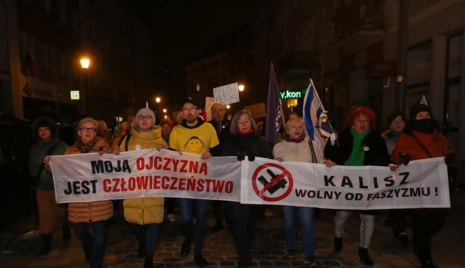 Manifestacja "Kalisz wolny od faszyzmu"