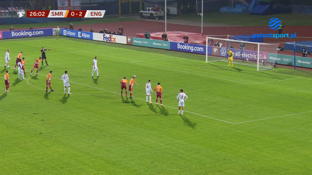 San Marino - Anglia 0-10 (0-6).

Bramki: Harry Maguire 6, Filippo Fabbri 15 (s), Harry Kane 27 (k), 32, 39 (k), 42, Emile Smith Rowe 58, Tyrone Mings 69, Tammy Abraham 78, Bukayo Saka 79