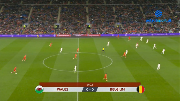 Bramki: 32. Moore (D. James) – 12. De Bruyne
Kartki:   34. Morrell (WAL), 80. Moore (WAL) – 71. T. Hazard (BEL), 75. Saelemaekers (BEL), 82. Dendoncker (BEL)

 
Posiadanie piłki: 28 % : 72 %.
Strzały na bramkę: 3:4. Strzały niecelne: 2:5. Rzuty rożne: 3:6. Spalone: 1:1. Faule: 7:10.
Walia: Ward – N. Williams, B. Davies, Mepham, Rodon – Morrell, Ramsey (C) (90+3. Johnson), J. Allen, C. Roberts – D. James, Moore.
Rezerwowi: A. Davies, Hennessey – Gunter, H. Wilson, T. Roberts, Jonathan Williams, Norrington-Davies, J. Lawrence, Vaulks, Johnson, Thomas, Colwill.
Belgia: Casteels – Castagne (59. Dendoncker), Boyata, Theate (85. Vertonghen) – Meunier (85. Trossard), Witsel, De Bruyne (C), T. Hazard – Vanaken, Origi (59. Vanzeir), De Ketelaere (58. Saelemaekers).
Rezerwowi: Sels, Kaminski – Vertonghen, Trossard, Carrasco, D. Mertens, Dendoncker, Ch. Benteke, Saelemaekers, Lokonga, Faes, Vanzeir.
Sędziowie: Dias – Tavares, Soares