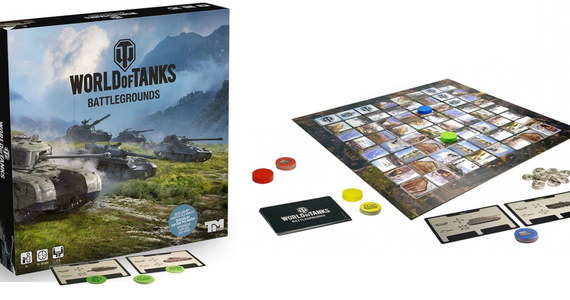 World of Tanks: Battlegrounds – un jeu vidéo populaire dans une version de plateau