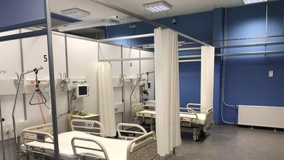 Szpital tymczasowy we Wrocławiu znów otwarty
