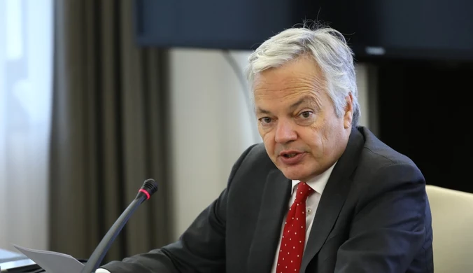 Didier Reynders: Wyrażamy solidarność z Polską w sprawie sytuacji na granicy