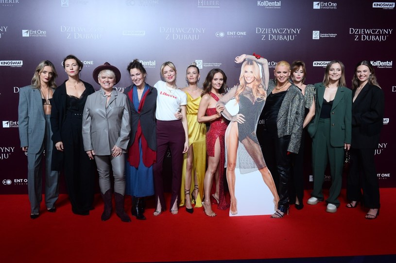 W poniedziałek w warszawskim Multikinie Złote Tarasy odbyła się uroczysta premiera jednej z najbardziej oczekiwanych produkcji roku, głośnych "Dziewczyn z Dubaju". 