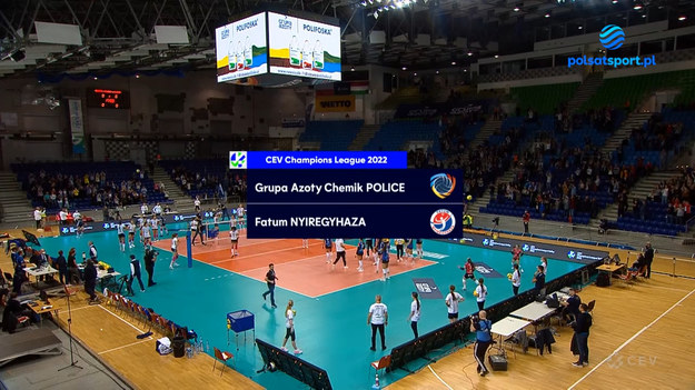 Skrót meczu Grupa Azoty Chemik Police – Fatum Nyiregyhaza (25:11, 25:13, 25:14)