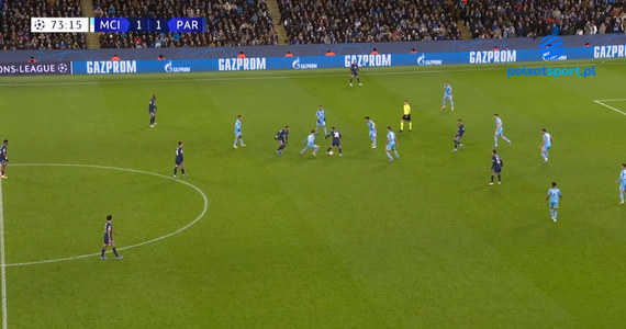 Najlepsze zagrania Neymara w meczu Manchester City - PSG. WIDEO (Polsat Sport)