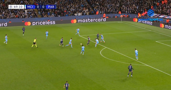 Najlepsze zagrania Lionela Messiego w meczu Manchester City - PSG. WIDEO (Polsat Sport)