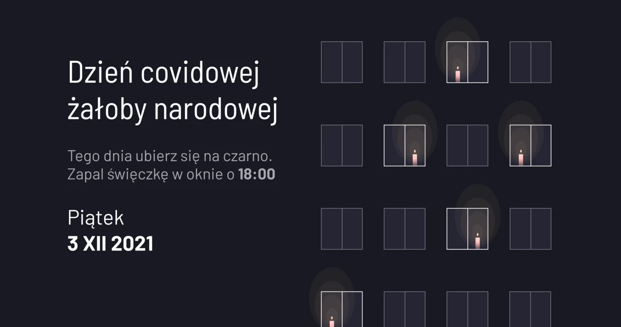 Dzień covidowej żałoby narodowej