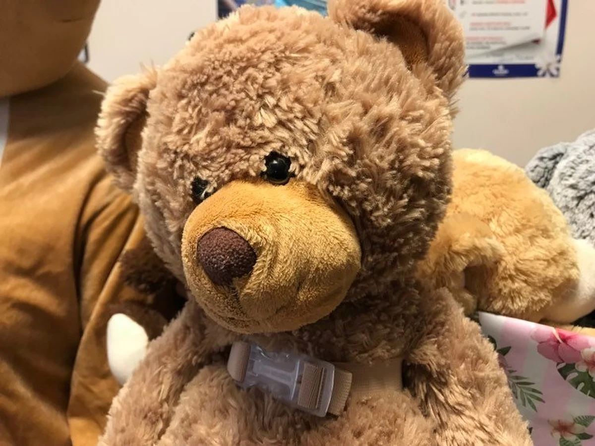 Misie przypięte do kroplówek umilą dzieciom pobyt w szpitalu przy ulicy Koszarowej we Wrocławiu. Dziś - w Światowym Dniu Pluszowego Misia - przekazała je tam fundacja Veritas.