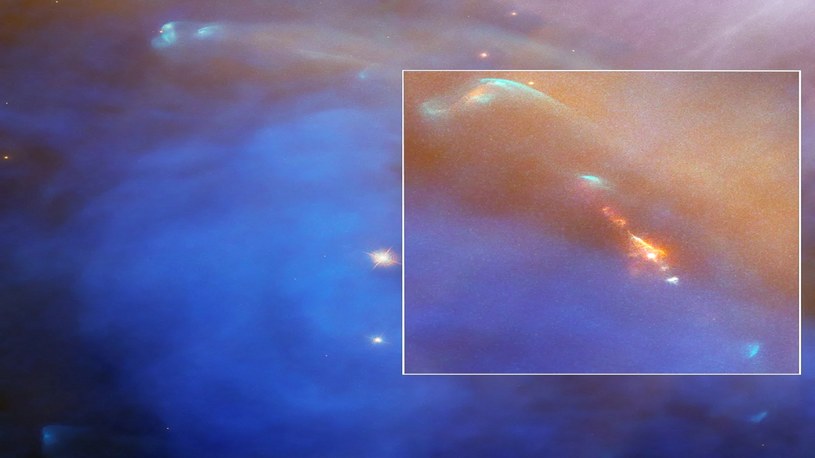 Kosmiczny Teleskop Hubble'a boryka się z kolejną awarią, która ogranicza jego funkcjonalność, ale naukowcy i tak mają ręce pełne roboty z analizą danych pozyskanych w całym 2021 roku. Najnowszym obrazem jest zapierająca dech Mgławica Biegnący Człowiek i znajdujący się w niej dżet.