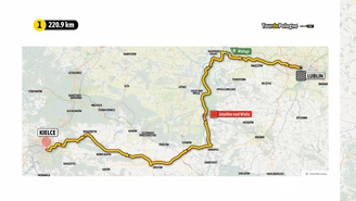 Tour de Pologne 2022: Trasy wszystkich etapów na mapie. WIDEO (Polsat Sport)