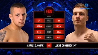 FEN 37. Mariusz Joniak - Lukas Chotenovsky. Skrót walki. WIDEO (Polsat Sport)