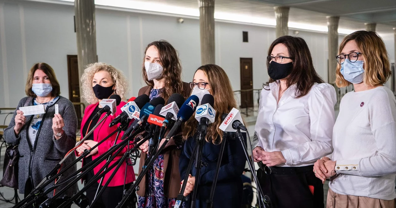 Konferencja posłanek Lewicy