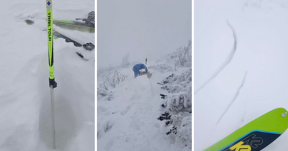 Jeden z turystów stracił na szczycie Babiej Góry orientację. Warunku są tam bardzo trudne, ratownicy Grupy Beskidzkiej GOPR ogłosili pierwszy stopień zagrożenia lawinowego. Na szczycie leży około 70 cm śniegu. Możliwy jest także porywisty wiatr.