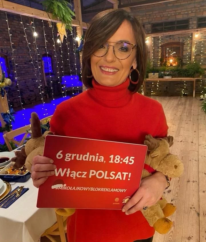 Do włączenia Polsatu zachęca Dorota Gawryluk, dyrektor Pionu Informacji i Publicystyki Telewizji Polsat