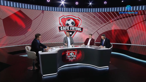 Fragment programu Cafe Futbol poświęcony sytuacji w Legii Warszawa.
