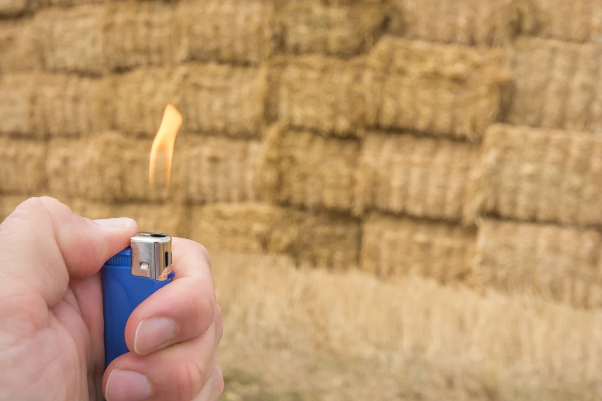 ​Policjanci z Mławy (woj. mazowieckie) zatrzymali na gorącym uczynku 15-latka, który podejrzewany jest o serię podpaleń w miejscowości Dąbek. Jak przyznał, po roznieceniu ognia sam uruchamiał syrenę alarmową. Nastolatek trafił do Policyjnej Izby Dziecka. Jego sprawą zajmie się sąd rodzinny.