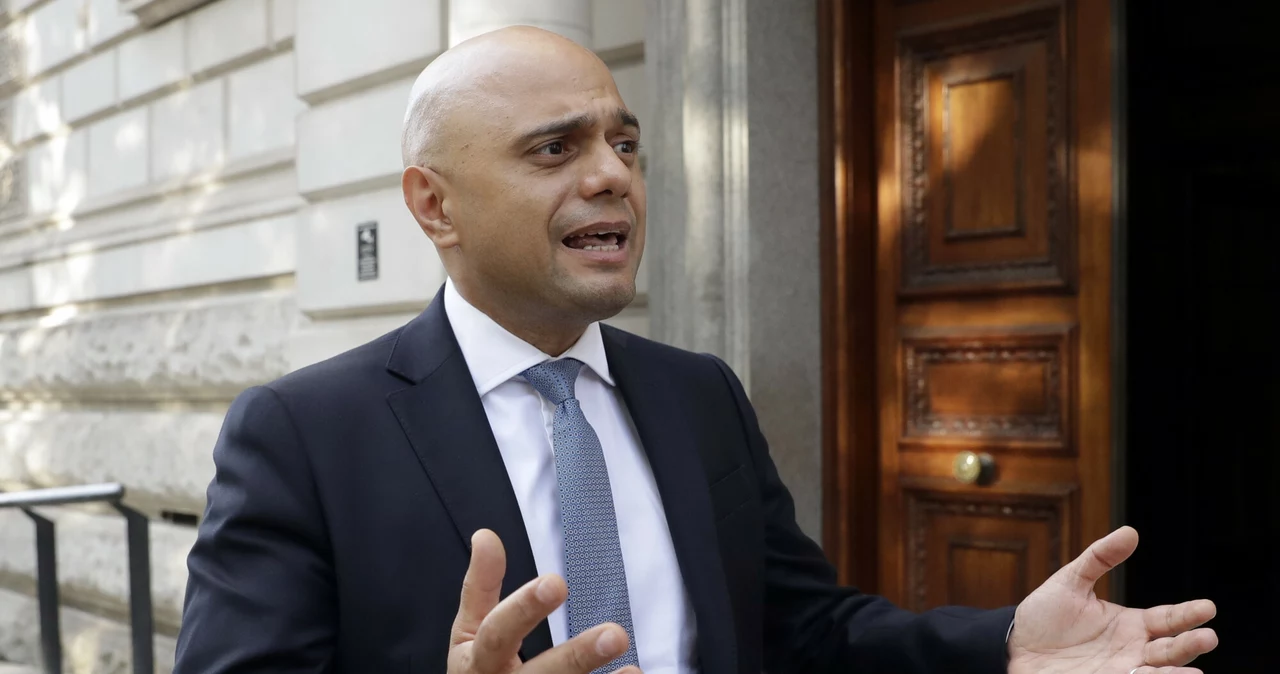 Minister zdrowia Wielkiej Brytanii Sajid Javid