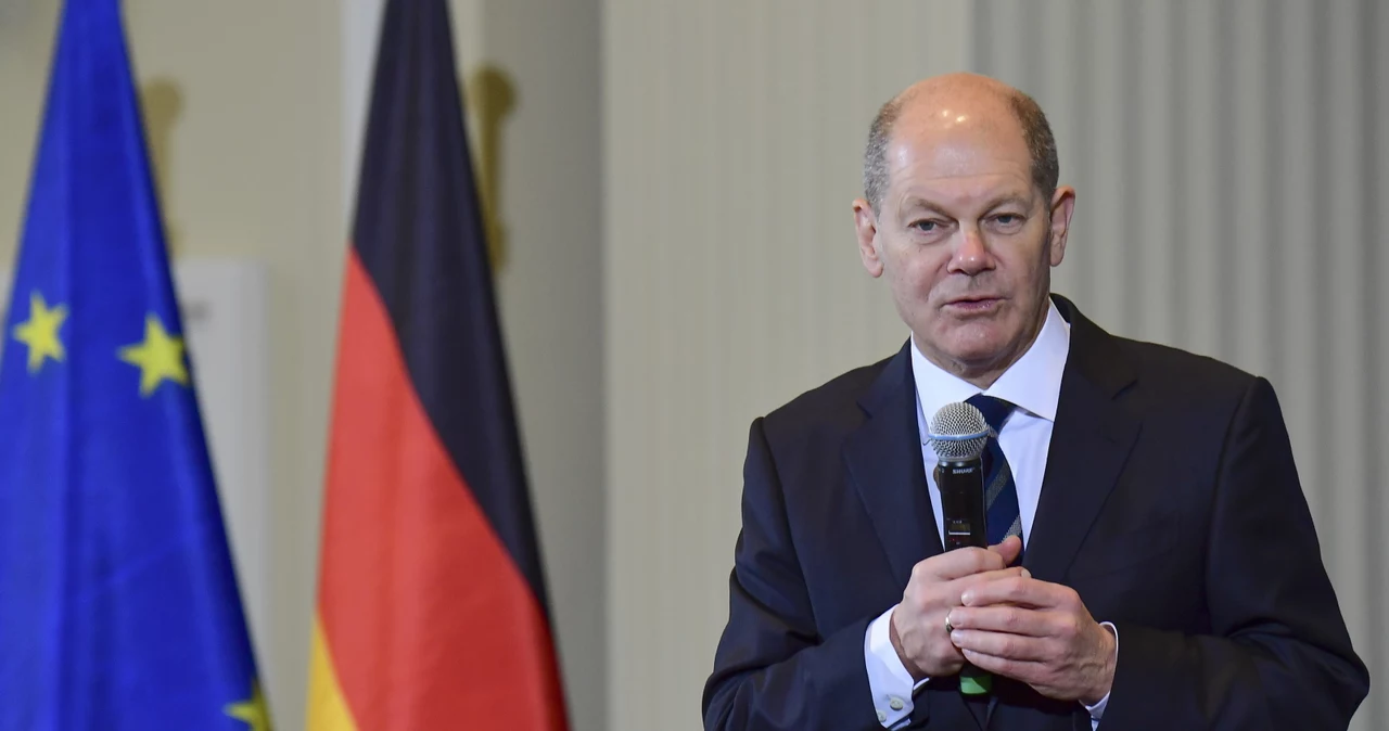 Kanclerz Niemiec Olaf Scholz