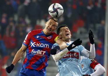 Piłkarska ekstraklasa: Raków wygrał po bramce w ostatniej akcji meczu