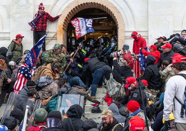 Uczestnik szturmu na Kapitol zbiegł na Białoruś