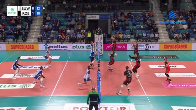 Skrót meczu 11. kolejki PlusLigi MKS Ślepsk Malow Suwałki – Asseco Resovia 0:3 (21:25, 18:25, 22:25).