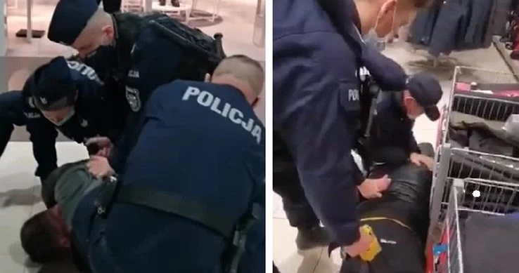 Interwencje policji w galeriach handlowych