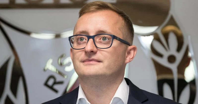 Mateusz Dróżdż prezesem Widzewa jest od czerwca 2021 roku