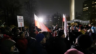 Protest Konfederacji. Premier: Jak nisko potrafią upaść niektórzy politycy