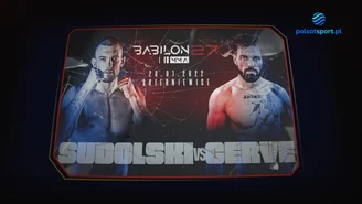 Koloseum: Rozmowa z Łukaszem Sudolskim przed galą Babilon MMA 27. WIDEO (Polsat Sport)