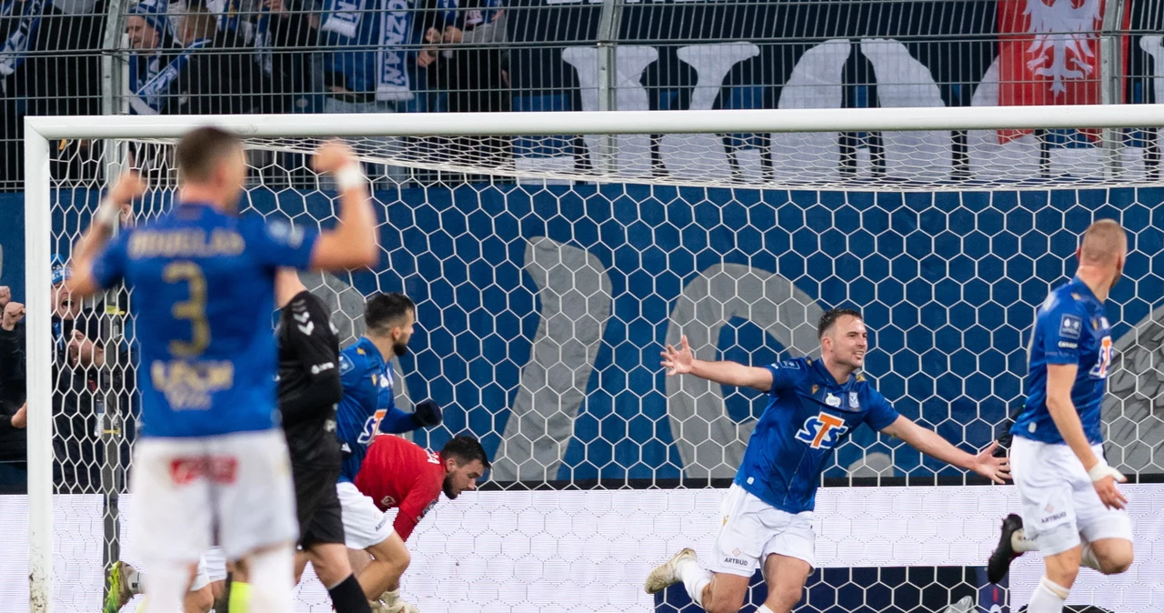 Lech Poznań wygrywa z Górnikiem Zabrze