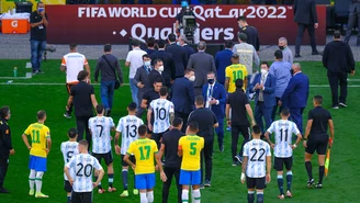 Argentyna nie chce rozgrywać przerwanego meczu z Brazylią
