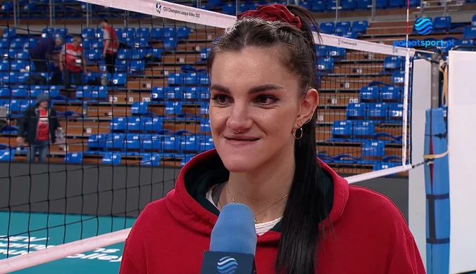 Malwina Smarzek: Mam nadzieję, że nie będziemy grały już tak słabo. WIDEO (Polsat Sport)