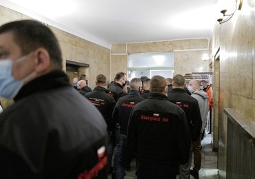 Koniec okupacji siedziby PGG. Związkowcy opuścili budynek