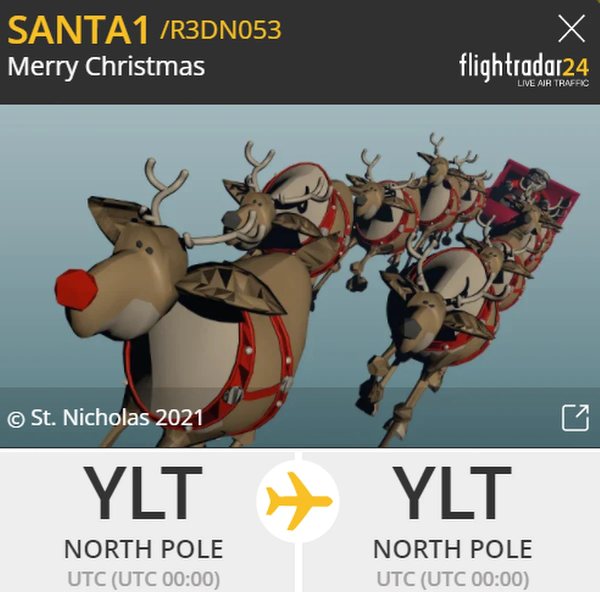 Dziś Wigilia Bożego Narodzenia. Wśród wielu świątecznych tradycji jest także obdarowywanie się prezentami. W różnych częściach świata prezenty grzecznym dzieciom przynoszą różne postaci, jednak wciąż tą najbardziej popularną jest Święty Mikołaj. Ten ma mnóstwo pracy, by dziecko w każdym zakątku ziemi w Boże Narodzenie znalazło podarek. Dziś jego podróż można śledzić na Flightradar24.