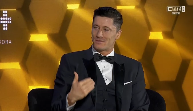 Globe Soccer Awards 2021. Lewandowski: Bardzo ważne jest to, jak pracuje umysł. WIDEO (Eleven Sports)