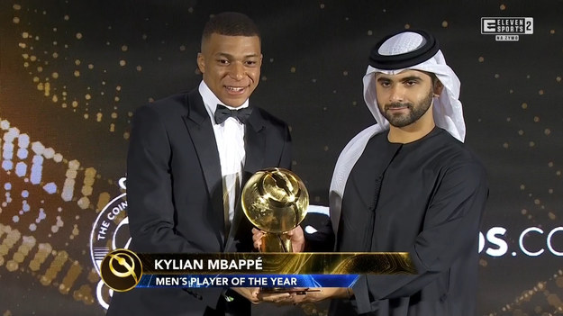 Kylian Mbappe zdobył nagrodę piłkarza roku 2021 na gali Dubai Globe Soccer Awards 2021. Francuz pokonał Roberta Lewandowskiego.