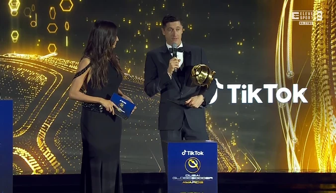 Globe Soccer Awards 2021. Robert Lewandowski piłkarzem roku 2021 według fanów. WIDEO (Eleven Sports)