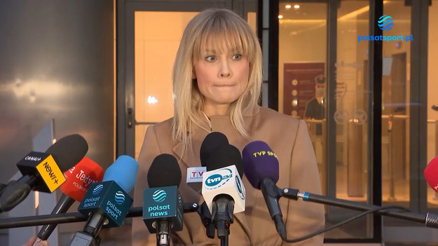 Dyrektor departamentu komunikacji i mediów w Polskim Związku Piłki Nożnej Aleksandra Rosiak odpowiedziała na pytania dziennikarzy po zebraniu zarządu.