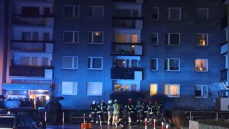 Opole: Pożar w 10-piętrowym bloku. Znaleziono zwęglone szczątki trzech osób