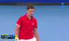 Kamil Majchrzak - Aleksandre Bakshi 6:1, 6:1. WIDEO (Polsat Sport)