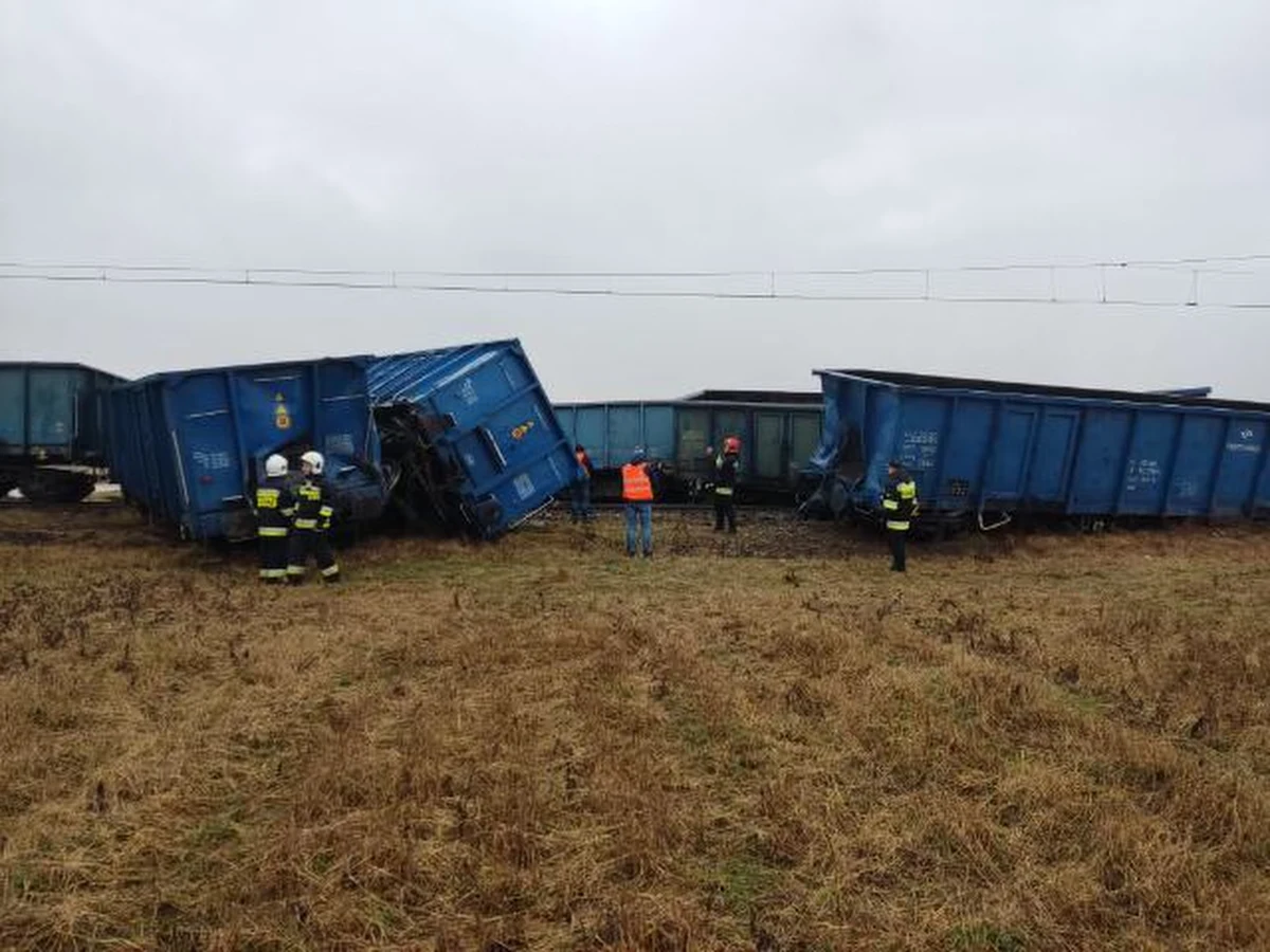 Kierowca samochodu ciężarowego zginął w zderzeniu z pociągiem towarowym na niestrzeżonym przejeździe kolejowym w Gołuchowie w Świętokrzyskiem. Poważnie ranny został także maszynista. "rasa kolejowa Chmielnik - Włoszczowice, po której prowadzony jest tylko ruch towarowy, jest czasowo nieprzejezdna. Ruch towarowy kierowany jest na inne linie" - poinformowała Izabela Miernikiewicz z zespołu prasowego PKP Polskie Linie Kolejowe S.A. 