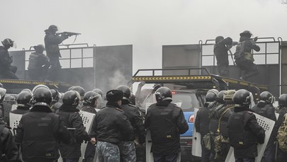 Zamieszki w Kazachstanie. Na miejscu wylądowali rosyjscy komandosi