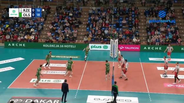 Skrót meczu Asseco Resovia Rzeszów - Indykpol AZS Olsztyn.