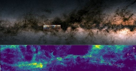 Magi: Un nor gigant de hidrogen în Calea Lactee