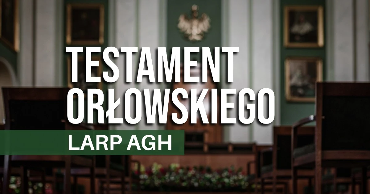 Akademia Górniczo-Hutnicza rozpoczyna cykl wydarzeń typu larp (z ang. live action role-playing). Polega ono na odgrywaniu ról na wzór improwizowanego teatru. Inscenizowany spektakl z udziałem graczy odbędzie miedzy innymi w historycznym budynku uczelni, w tym auli głównej AGH. 