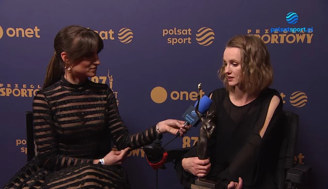 Róża Kozakowska: Ta statuetka jest ukoronowaniem medali paraolimpijskich. WIDEO (Polsat Sport)